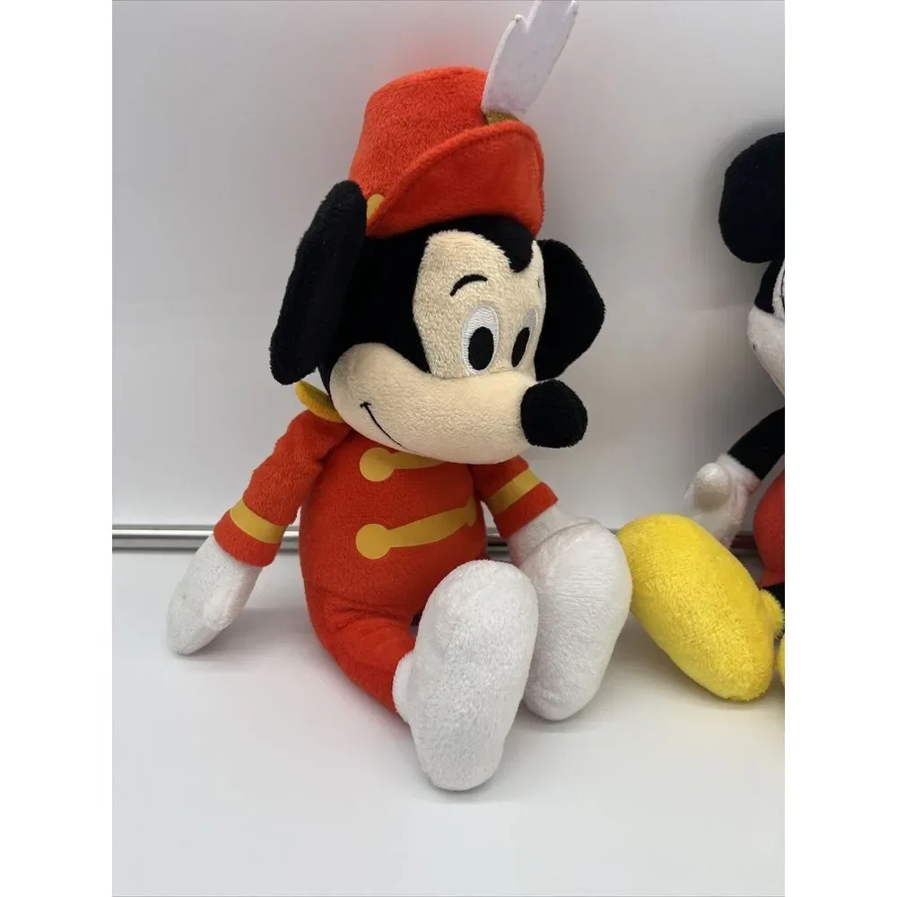 Lot Of 2 Just Play Disney Mickey Mouse‎ 90 Years Of Magic Band Leader & Pie Eyed - Picture 2 of 6